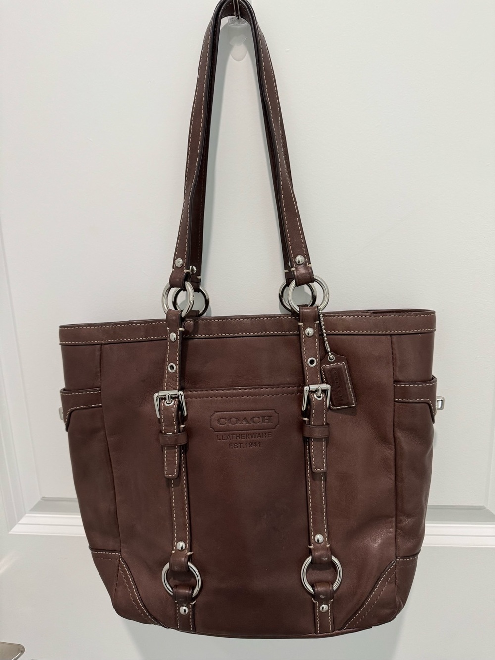Coach Vintage 14699 Gallery East West Tote gently used